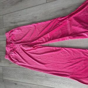 Colsie Pink Striped Lounge Pants